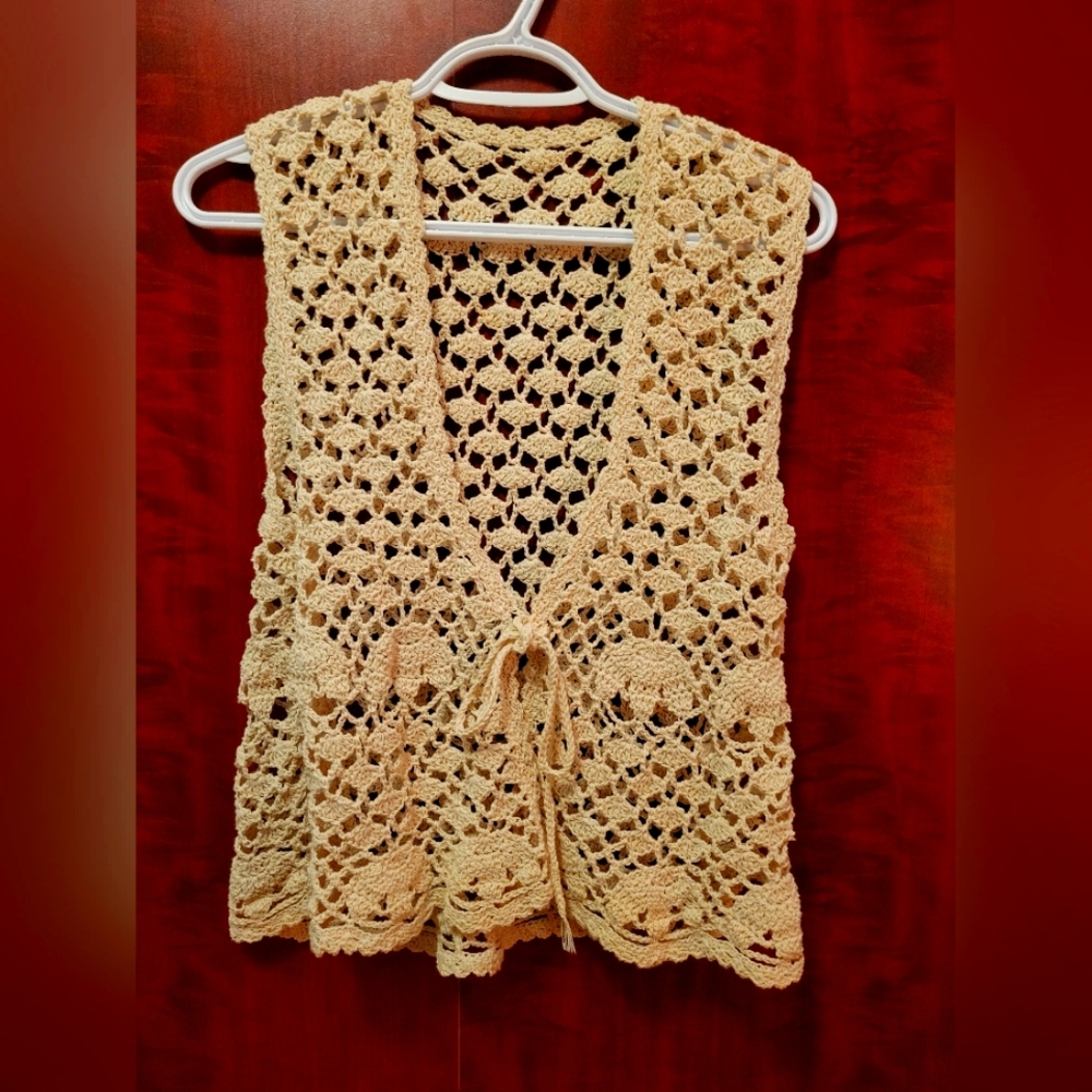 Handmade Crochet Top/vest